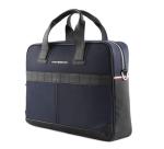 Tommy Hilfiger Men's Nylon Computer Bag, Blue (Space Blue)
