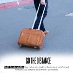 Leather Walker Laptop Bag: Chic & Functional