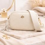 LeahWard Genuine Soft Italian Leather Crossbody Shoulder Handbag