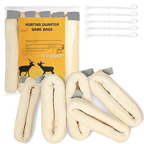 Ceadyxiao Elk Game Bags, Hunting Game/Meat Bags for Deer, Elk, Moose, Caribou, Antelope & Hogs