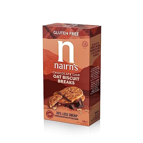 Nairn's Gluten Free Chocolate Chip Biscuit Breaks, 160g