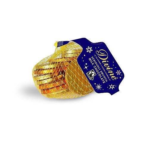 Divine Milk Chocolate Coins, 65g