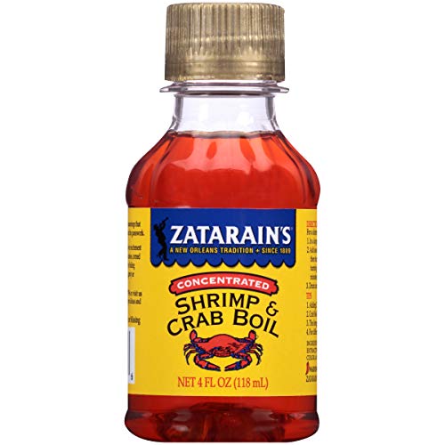 ZATARAINS CONCENTRATED SHRIMP & CRAB BOIL 118ml BOTTLE AMERICAN ZATARAIN'S
