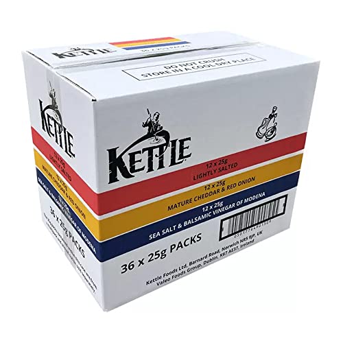 Belgravia Hand Cooked Crisps Variety Box 36's