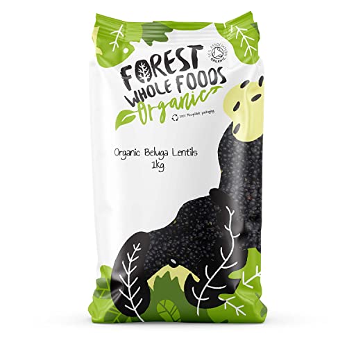 Forest Whole Foods - Organic Beluga Lentils (1kg)