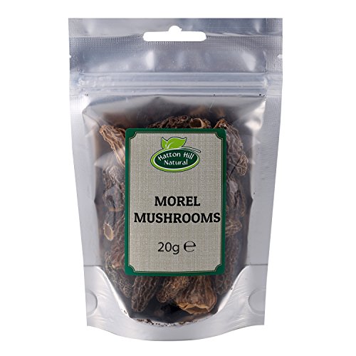 Dried Whole Morel Mushrooms 20g - A Premium Quality by Hatton Hill