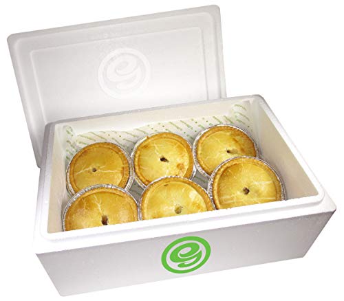 Greenhalgh's Meat and Potato Pie - Box of 6 Meat and Potato Pies - Delicious and Freshly Baked for Our Loyal Customers - Reliable and Award-Winning Family-Owned Craft Bakery for Over 60 Years