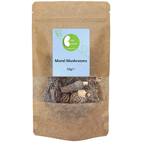 Dried Whole Morel Mushrooms by Busy Beans (50g)