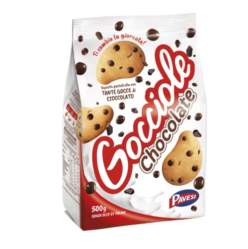 Pavesi - Gocciole Chocolate - 500 gr Pack (1)