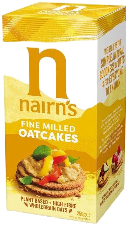 Nairn's PICK ANY 10 Gluten Free & Non-Gluten Free Oat Biscuits, Oatcakes, Crackers, Flatbreads. Flavours inc. Chocolate chip, cheese, fruit and seed, Stem Ginger, Mixed Berries, Salted Caramel Etc.