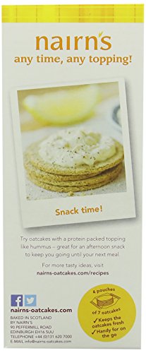 Nairns Fine Milled Oatcakes 218 g (Pack of 12)