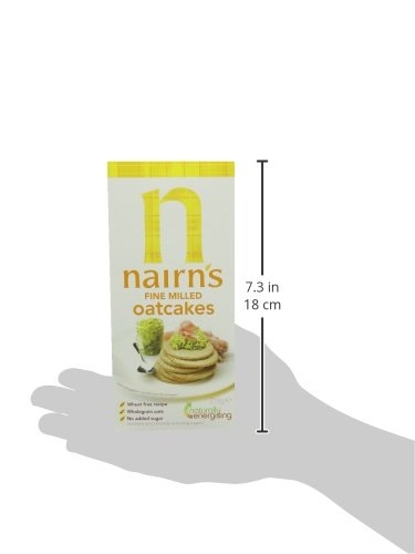Nairns Fine Milled Oatcakes 218 g (Pack of 12)