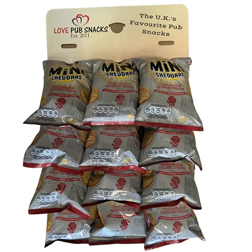 Mini Cheddars Ploughman's Cheshire Cheese Carded 12x50g