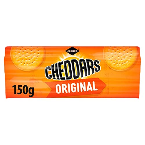 Jacob's Baked Cheddars Cheese Biscuits, 150g