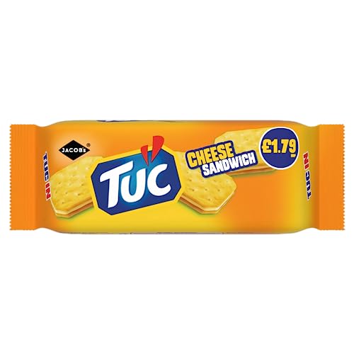 Tuc Cheese Sandwich Biscuits, 150g