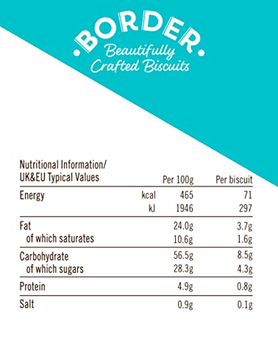 Border Biscuits - Classic Sharing Pack Gift Box - Premium Cookies - Includes Viennese Whirls, Butterscotch Crunch, Shortbread Rings & Much More - Perfect Biscuit Gift Box to Share - 400g