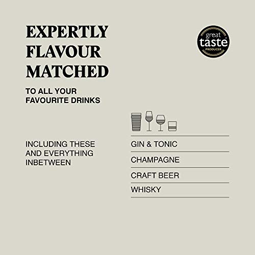 The Drinks Bakery Mixed Flavours Pack 8 x 36g | Expertly Paired to Your Favourite Drinks | Award Winning Drinks Biscuits as Seen on Dragons’ Den | Made in Scotland |