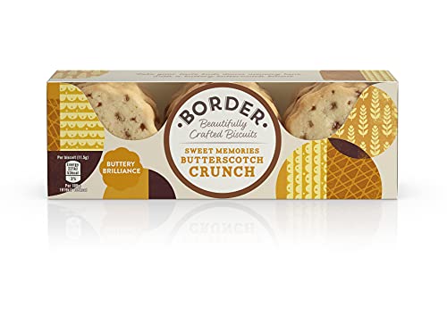Border Biscuits Sweet Memories Butterscotch Crunch - Case pack 150g x 12.