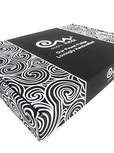 Oooh!..FUDGE Luxury Gourmet Fudge Selection Hamper (Pack of 5 Bars) - The Pudding Box - Handmade Fudge Gift - Lemon Meringue, Banoffee Pie, Mississippi Mud Pie, Strawberry Cream Swirl, Cherry Bakewell