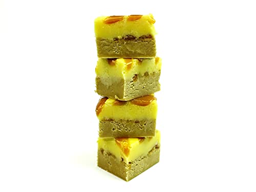 Oooh!..FUDGE Luxury Gourmet Fudge Selection Hamper (Pack of 5 Bars) - The Pudding Box - Handmade Fudge Gift - Lemon Meringue, Banoffee Pie, Mississippi Mud Pie, Strawberry Cream Swirl, Cherry Bakewell