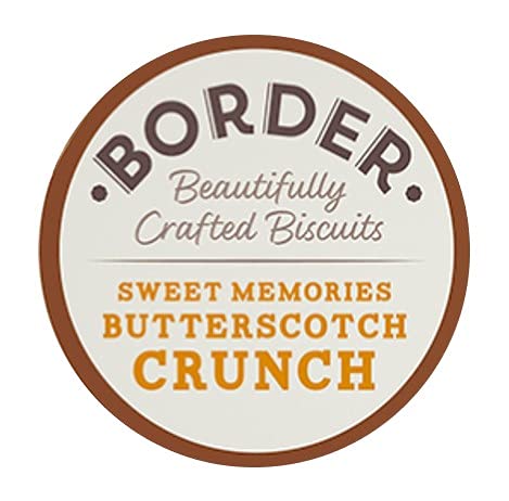 Border Biscuits Sweet Memories Butterscotch Crunch - Case pack 150g x 12.