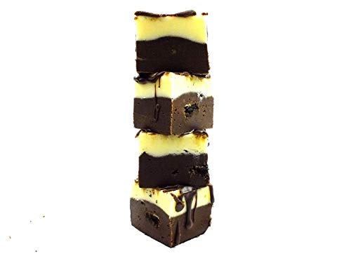 Oooh!..FUDGE Luxury Gourmet Fudge Selection Hamper (Pack of 5 Bars) - The Pudding Box - Handmade Fudge Gift - Lemon Meringue, Banoffee Pie, Mississippi Mud Pie, Strawberry Cream Swirl, Cherry Bakewell