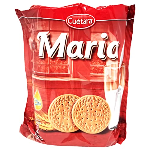 Cuetara Galletas Maria biscuits 800g (2 x 400g) - Spanish maria biscuits, snack for tea and coffee