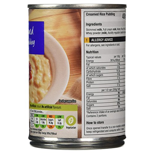 Morrisons Creamed Rice Pudding, 400g