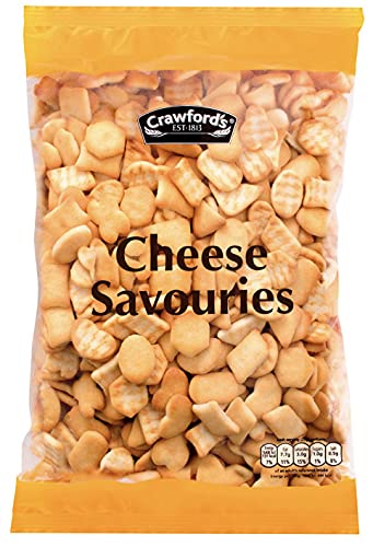 MULTIPLE Crawfords Savouries Bundle Cheese 300g Salt & Vinegar 250g Sour Cream & Chive 250g Bags, 3 Piece Set