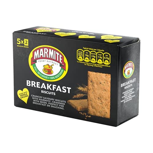 Marmite Breakfast Biscuits Savoury Gift Box 210g, Pack of 3