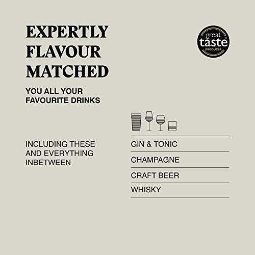 The Drinks Bakery Discerning Drinker’s Gift Set | Gift Set Expertly Paired to Great Drinks | Award Winning Drinks Biscuits as Seen on Dragons’ Den | Made in Scotland |