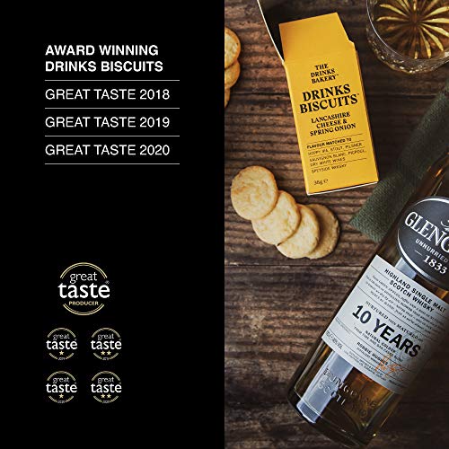 The Drinks Bakery Discerning Drinker’s Gift Set | Gift Set Expertly Paired to Great Drinks | Award Winning Drinks Biscuits as Seen on Dragons’ Den | Made in Scotland |