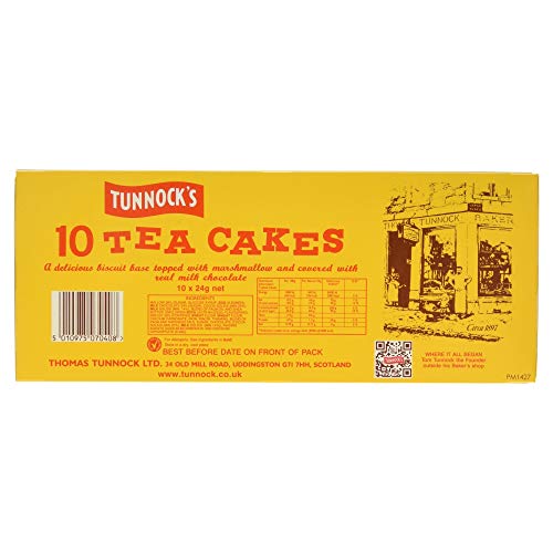 Tunnocks Milk Chocolate Teacakes 10 Pack