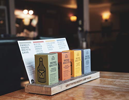 The Drinks Bakery Discerning Drinker’s Gift Set | Gift Set Expertly Paired to Great Drinks | Award Winning Drinks Biscuits as Seen on Dragons’ Den | Made in Scotland |