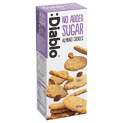 Mixed Flavours Luxury Cookies Biscuits - No Added Sugar Free Diablo (Peanut + Almond + Hazelnut)