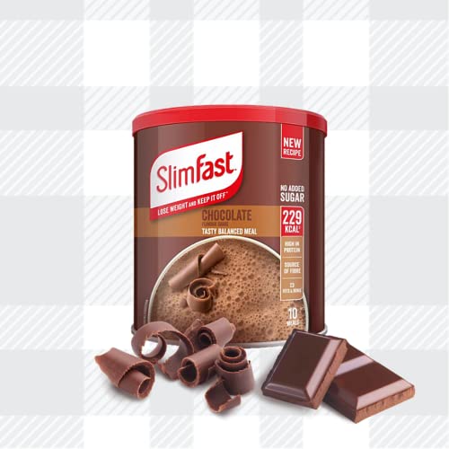 AETN Creations 7 Day Starter Kit Chocolate Edition Weight Loss Diet Pack Slimfast Chocolate Powder Shake, Meal Replacement, Snack Bags and Bars from Slim Fast and Magnet High Protein and Fibre