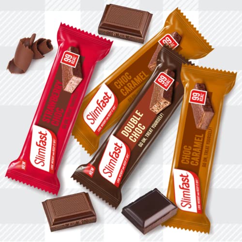 AETN Creations 7 Day Starter Kit Chocolate Edition Weight Loss Diet Pack Slimfast Chocolate Powder Shake, Meal Replacement, Snack Bags and Bars from Slim Fast and Magnet High Protein and Fibre