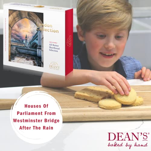 Deans All Butter Shortbread Biscuits - ‘Big Ben' 300g Special Assortment Box Of Luxury Scottish Cookies Ideal For a Christmas Gift And a Sweet Festive Snack,  Melt-In-The-Mouth Biscuit Selection.