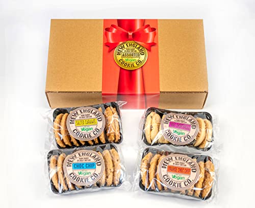 New England Cookie Co. Hand Baked Biscuits Assortment 4 Packs x 150g (600g)