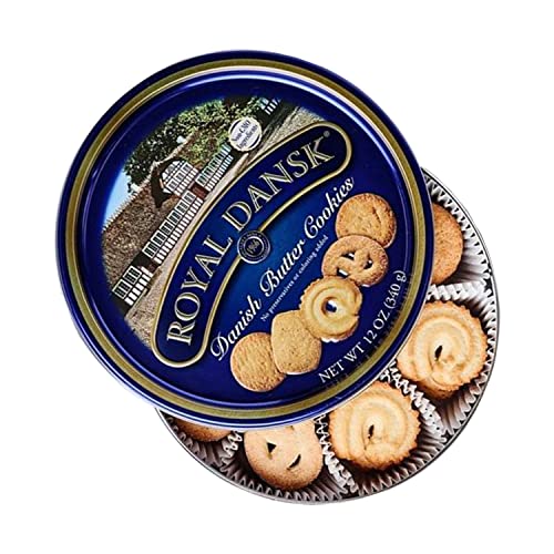 Royal Dansk OFX53005 Danish Cookie Selection, No Preservatives or Coloring Added, 12 Ounce