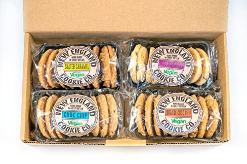 New England Cookie Co. Hand Baked Biscuits Assortment 4 Packs x 150g (600g)