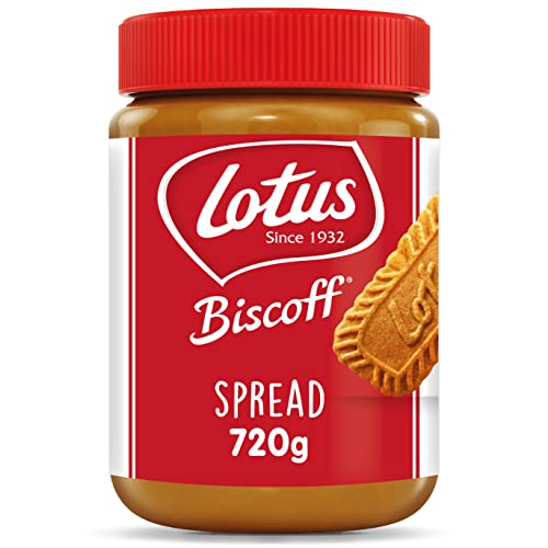 Lotus Biscoff Original Caramelised Biscuit Spread Smooth - Speculoos Flavour, (720g Jar)