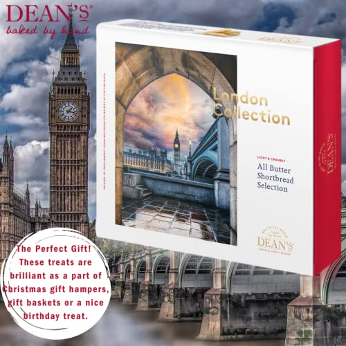 Deans All Butter Shortbread Biscuits - ‘Big Ben' 300g Special Assortment Box Of Luxury Scottish Cookies Ideal For a Christmas Gift And a Sweet Festive Snack,  Melt-In-The-Mouth Biscuit Selection.