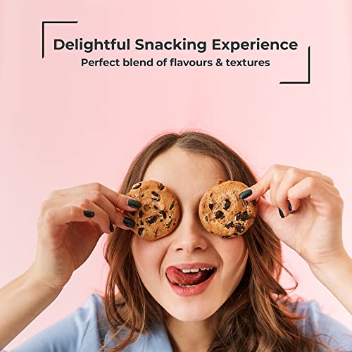 Border Biscuits Mini Pack, Delicious Crunch, Assorted Butterscotch+Viennese Whirls+Golden Oat Crumble+Chocolate Biscuits, Individually Wrapped Cookies, Luxury Mini Box Gift 48 Multipack BY DIRECT MART