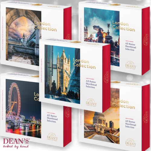 Deans All Butter Shortbread Biscuits - ‘Big Ben' 300g Special Assortment Box Of Luxury Scottish Cookies Ideal For a Christmas Gift And a Sweet Festive Snack,  Melt-In-The-Mouth Biscuit Selection.