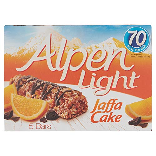 Alpen Light Jaffa Cake Bars, 95 g (Pack of 5)