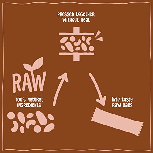 Nakd Cocoa Delight Natural Fruit & Nut Bars - Vegan - Healthy Snack - Gluten Free - 35g x 4 bars