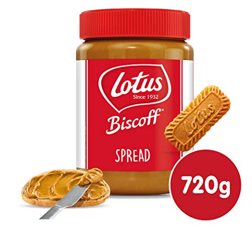 Lotus Biscoff Original Caramelised Biscuit Spread Smooth - Speculoos Flavour, (720g Jar)