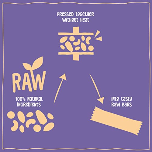 Nakd Almond Macaroon Fruit, Nut & Bar - Healthy Snack - Vegan - Gluten Free, 4 x 34g