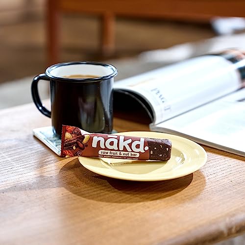Nakd Bars Multipack 24 - Nakd Fruit And Nut Bars 24 x 30-35g. Healthy Snacks for Adults and Children. Breakfast Bars Food. Vegan, Dairy Free, Wheat Free, Gluten Free Bars. (Nakd Bars 24 and Nakd Bar.)